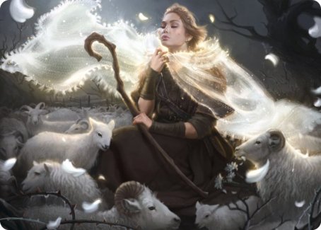 Ancestor's Embrace Art Card [Innistrad: Crimson Vow Art Series] | Good Games Modbury