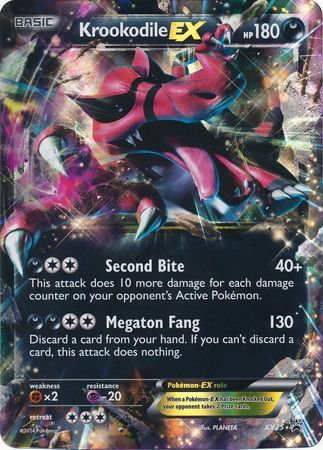 Krookodile EX (XY25) (Jumbo Card) [XY: Black Star Promos] | Good Games Modbury