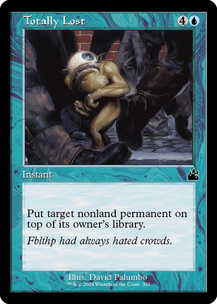 Totally Lost 321/291 (Ravnica Remastered)  - Retro Foil | Good Games Modbury