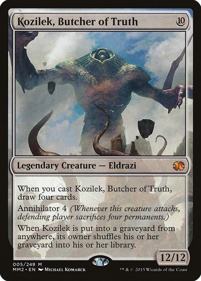 Kozilek, Butcher of Truth 5/249 (Modern Masters 2015)  | Good Games Modbury