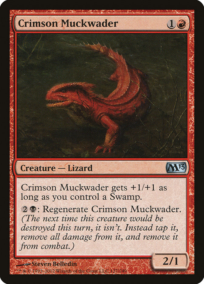 Crimson Muckwader [Magic 2013] | Good Games Modbury