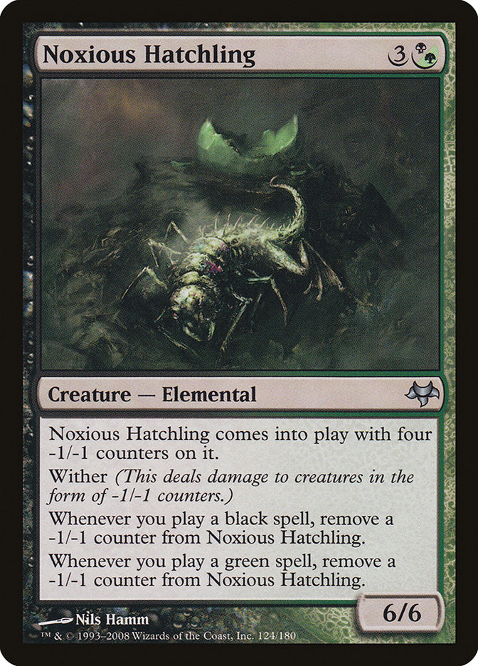 Noxious Hatchling 124/180 (Eventide)  - Foil | Good Games Modbury