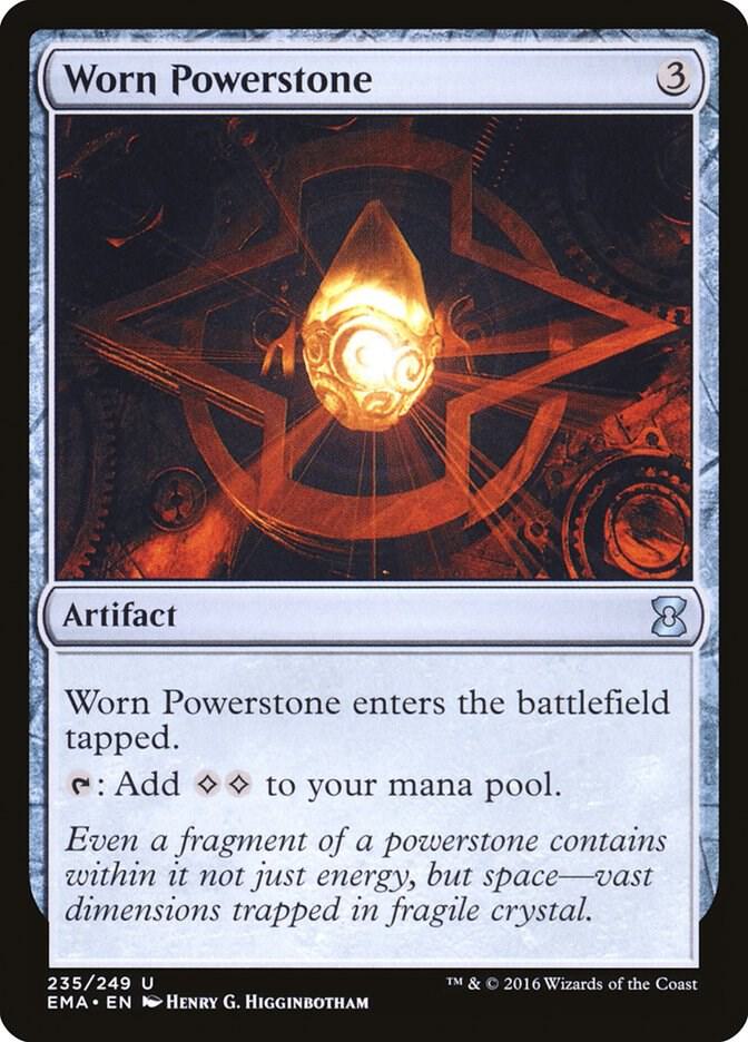 Worn Powerstone 235/249 (Eternal Masters)  - Foil | Good Games Modbury