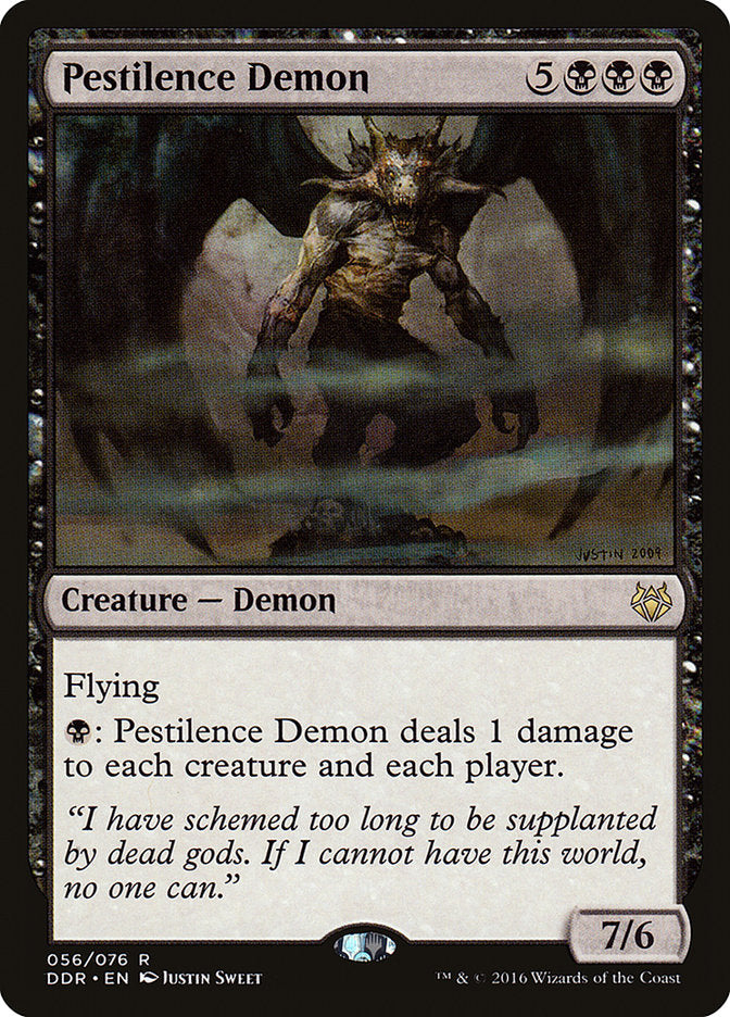 Pestilence Demon 56/76 (Duel Decks: Nissa vs. Ob Nixilis)  | Good Games Modbury