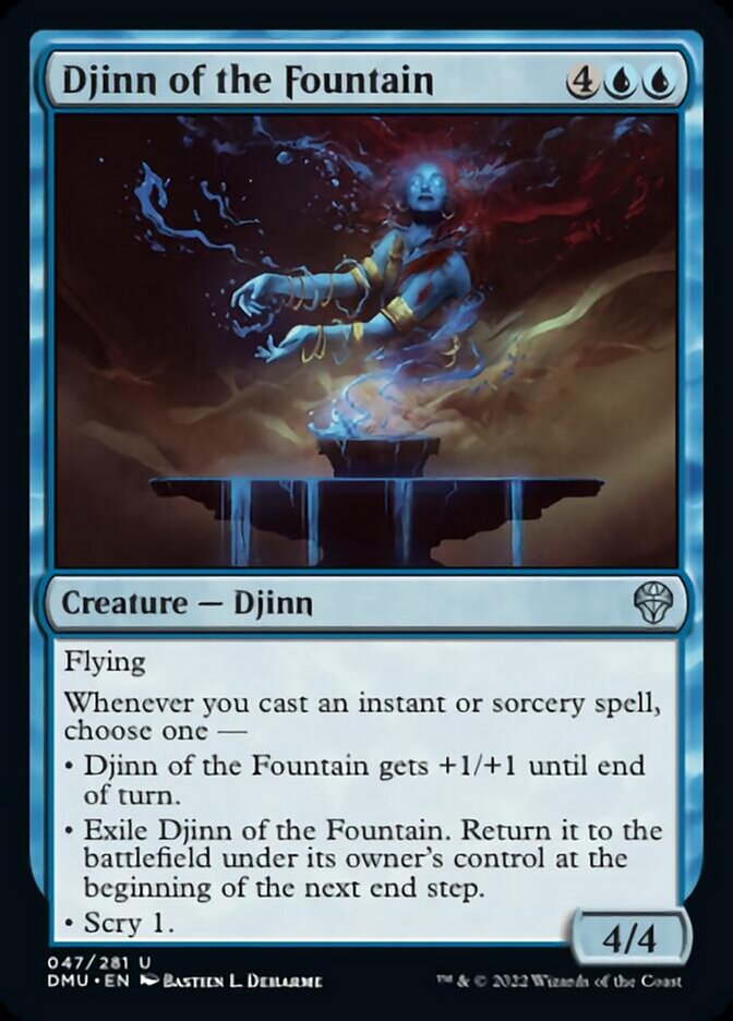 Djinn of the Fountain [Dominaria United] | Good Games Modbury