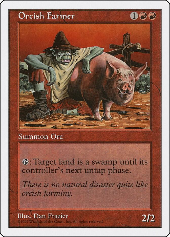 Orcish Farmer 256/455 (Fifth Edition)  | Good Games Modbury