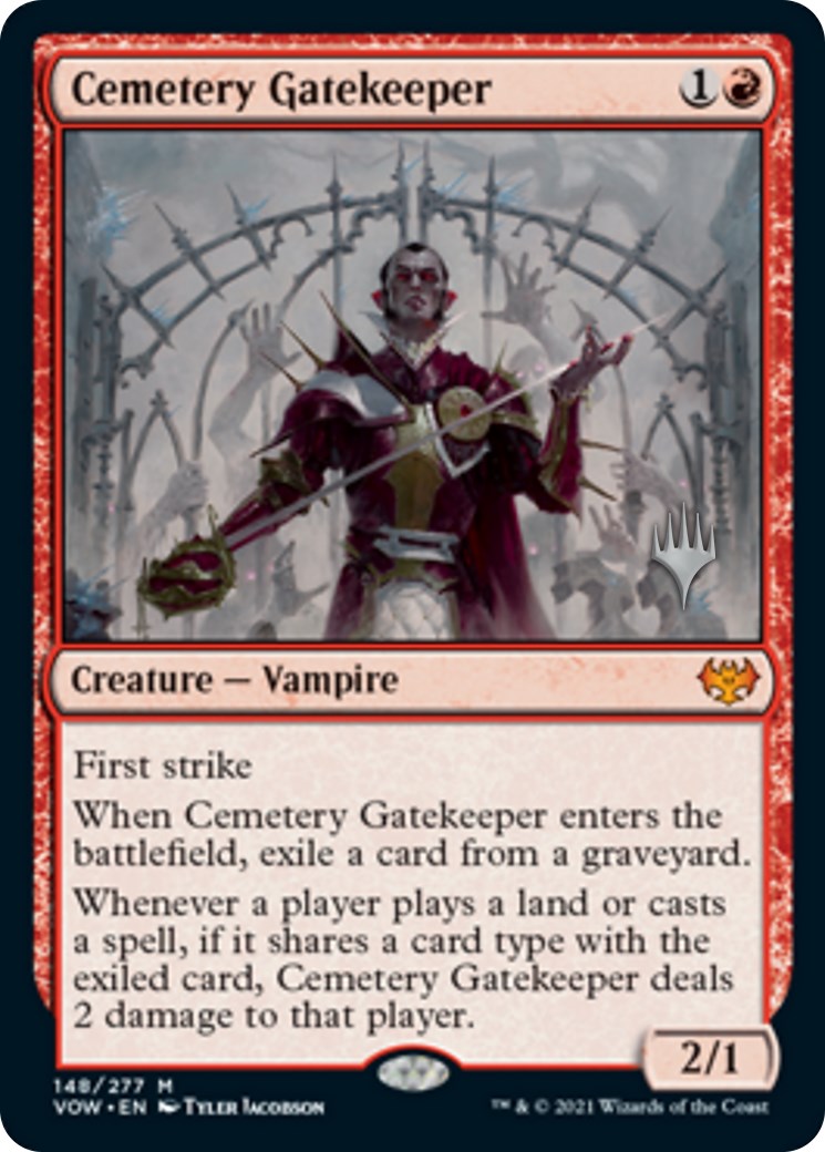 Cemetery Gatekeeper [Aetherdrift Promos] | Good Games Modbury
