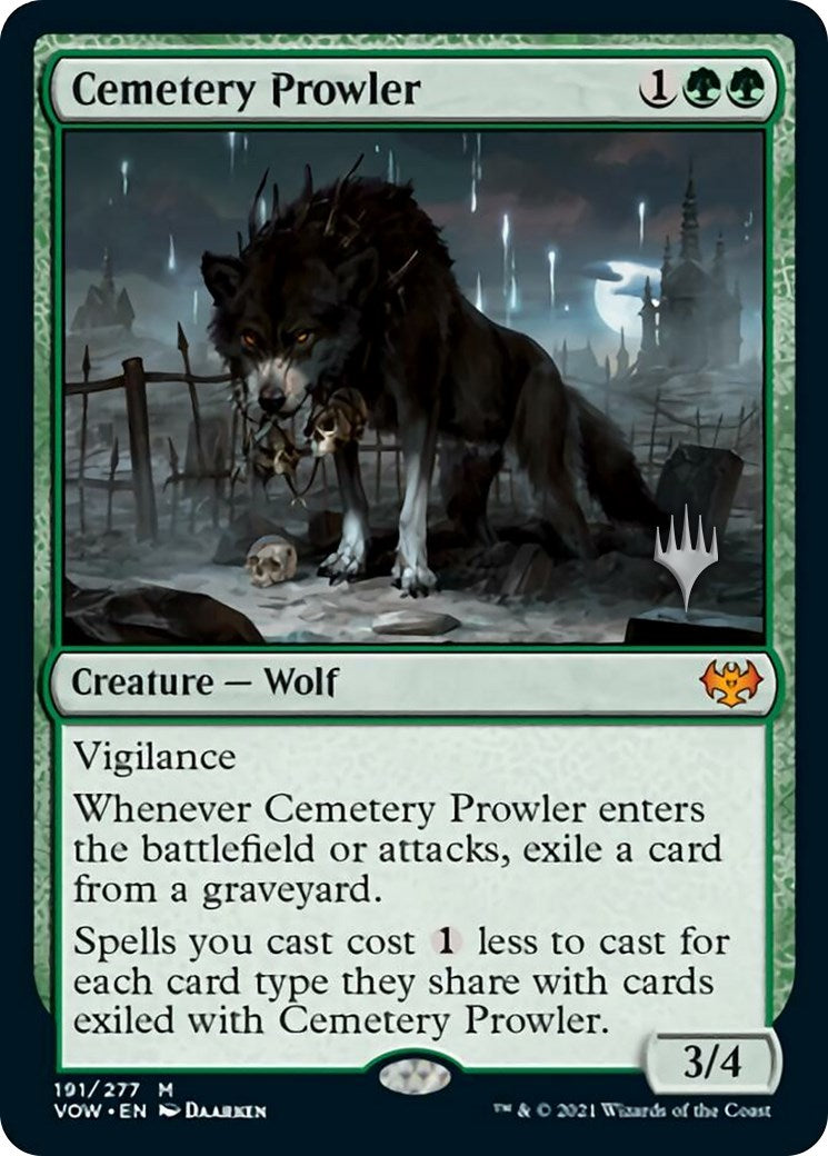 Cemetery Prowler (Promo Pack) [Aetherdrift Promos] | Good Games Modbury