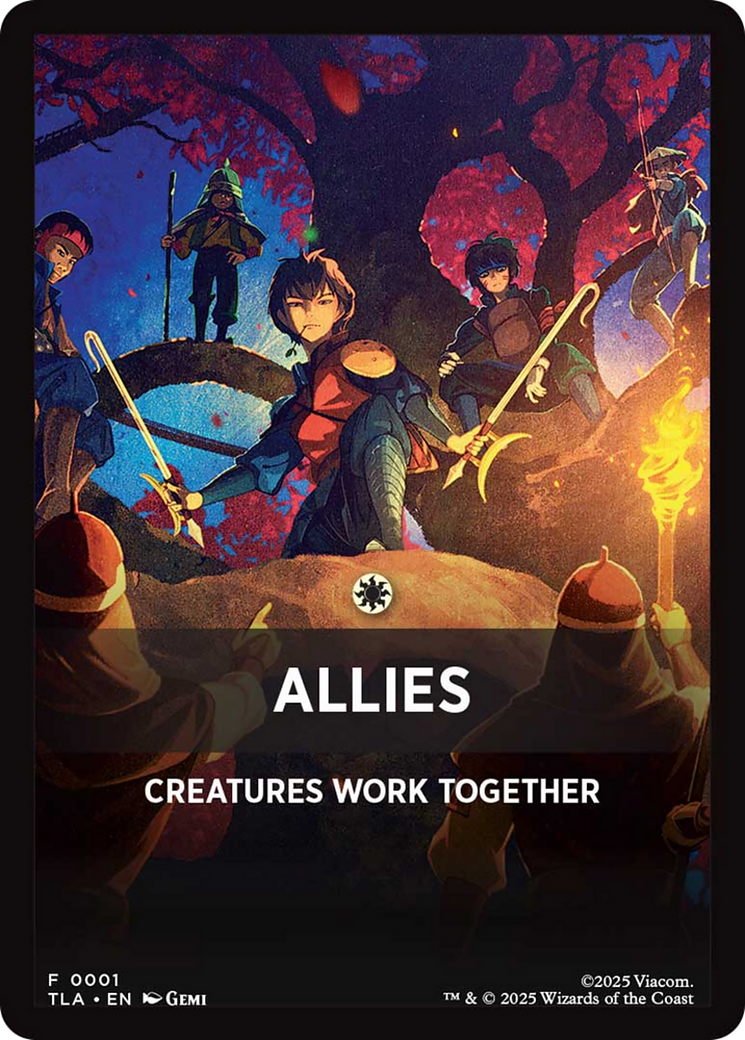 Allies Theme Card [Avatar: The Last Airbender: Eternal-Legal] | Good Games Modbury
