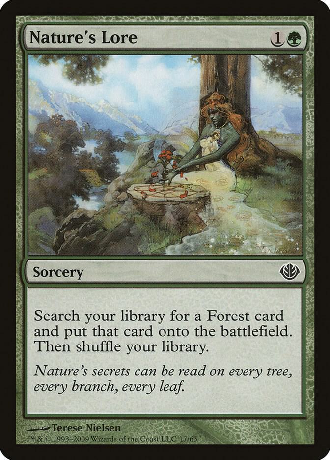 Natures Lore 17/63 (Duel Decks: Garruk vs. Liliana)  | Good Games Modbury