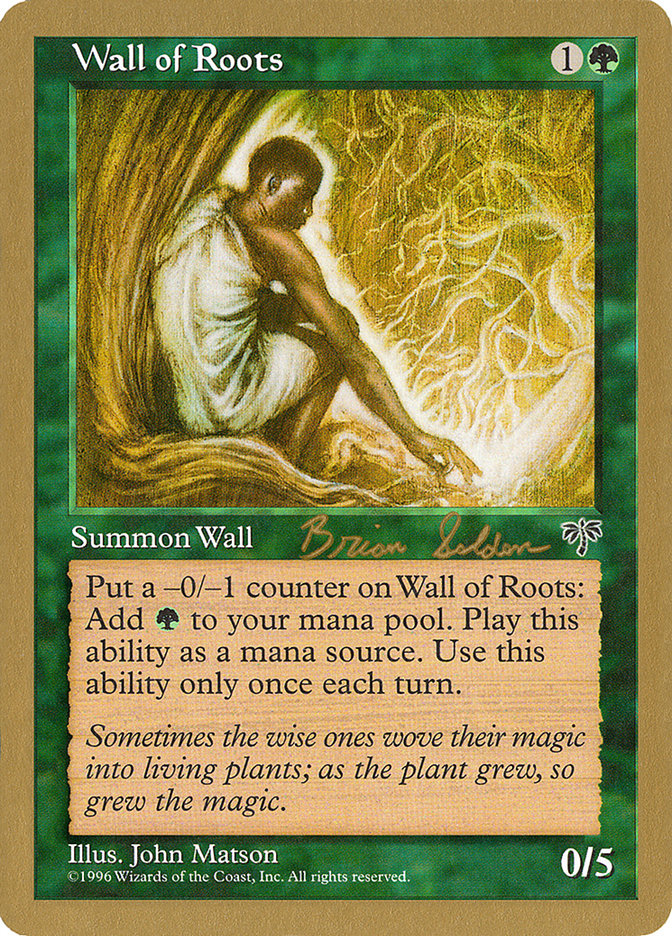 Wall of Roots (Brian Selden) [World Championship Decks 1998] | Good Games Modbury