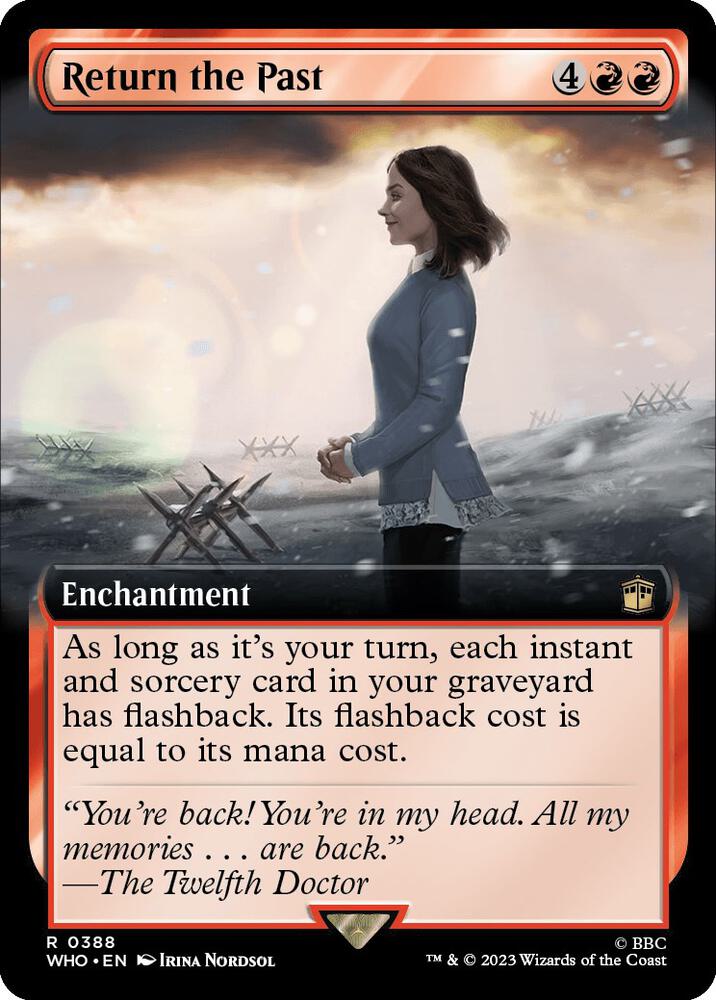 Return the Past Extended Art 388 (Universes Beyond: Doctor Who)  - Extended Art | Good Games Modbury