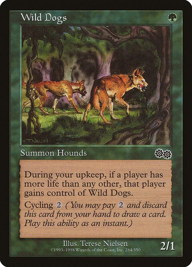 Wild Dogs 284/350 (Urza's Saga)  | Good Games Modbury