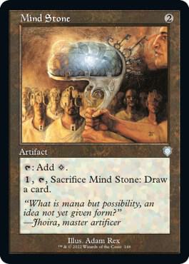 Mind Stone Retro Frame 148 (Commander: The Brothers' War)  | Good Games Modbury