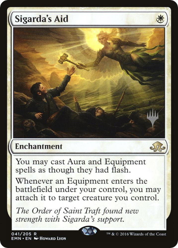 Sigardas Aid 41 (Promo Pack: Core Set 2021)  - Foil | Good Games Modbury