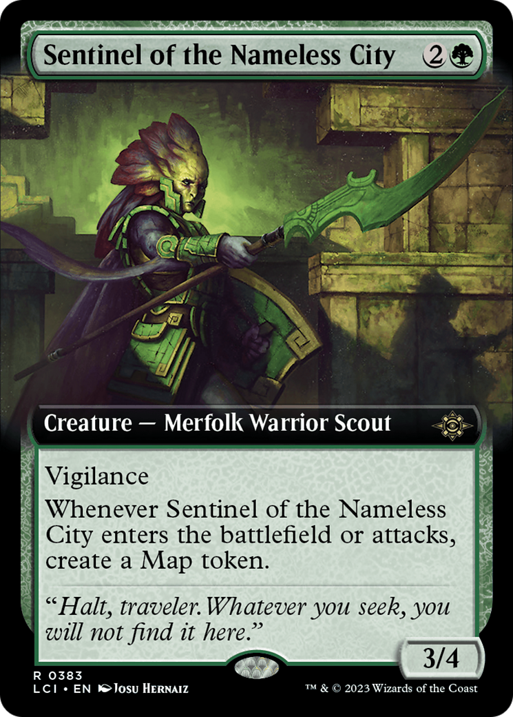 Sentinel of the Nameless City (Extended Art) [The Lost Caverns of Ixalan] | Good Games Modbury