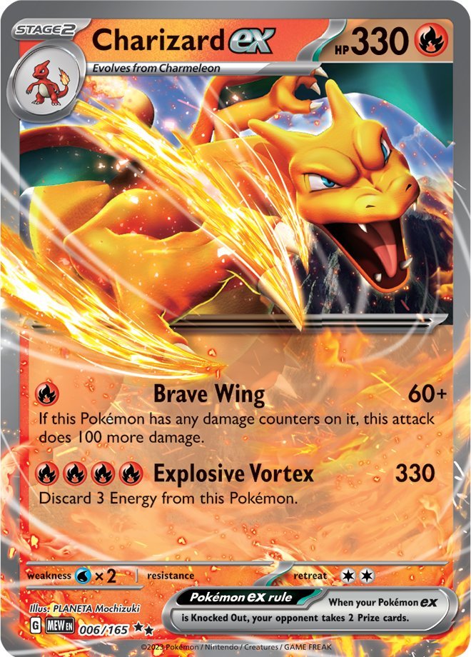 Charizard ex (006/165) [Scarlet & Violet: 151] | Good Games Modbury