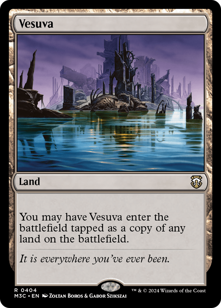 Vesuva (Ripple Foil) [Modern Horizons 3 Commander] | Good Games Modbury