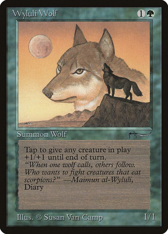 Wyluli Wolf (Light) 55†/78 (Arabian Nights)  | Good Games Modbury