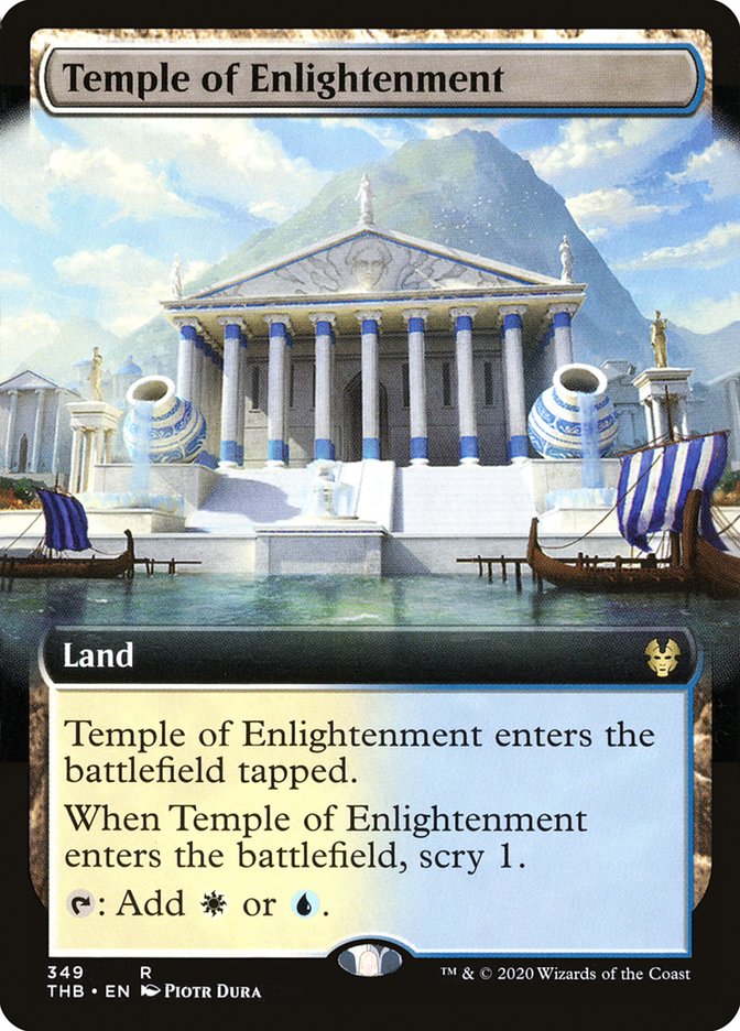 Temple of Enlightenment (Extended Art) [Theros Beyond Death] | Good Games Modbury