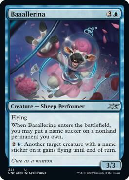 Baaallerina Galaxy Foil 321/244 (Unfinity)  - Foil | Good Games Modbury