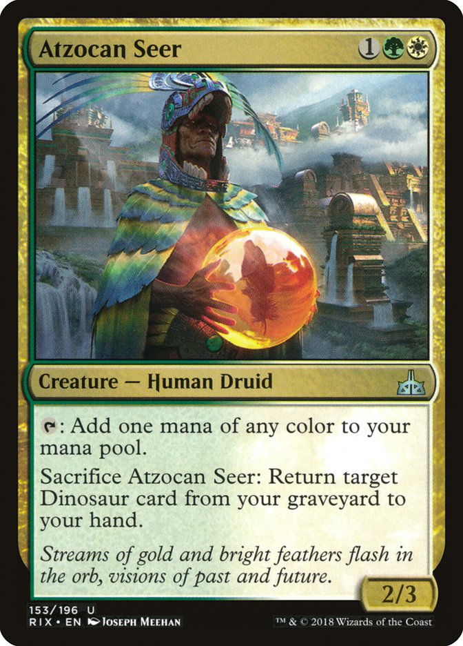 Atzocan Seer [Rivals of Ixalan] | Good Games Modbury