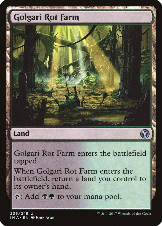 Golgari Rot Farm [Iconic Masters] | Good Games Modbury