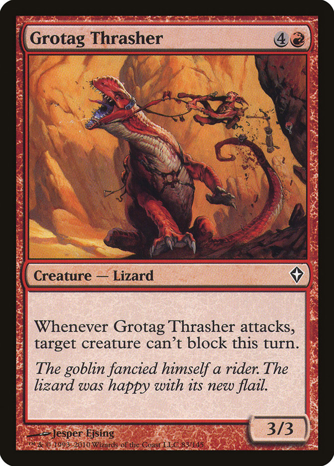Grotag Thrasher 83/145 (Worldwake)  | Good Games Modbury