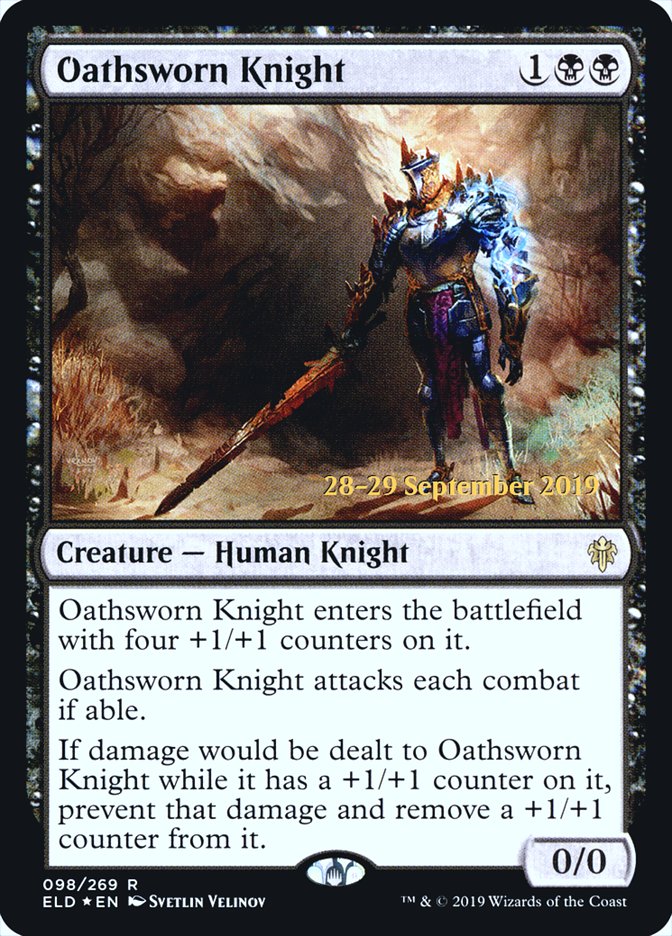 Oathsworn Knight [Throne of Eldraine Prerelease Promos] | Good Games Modbury