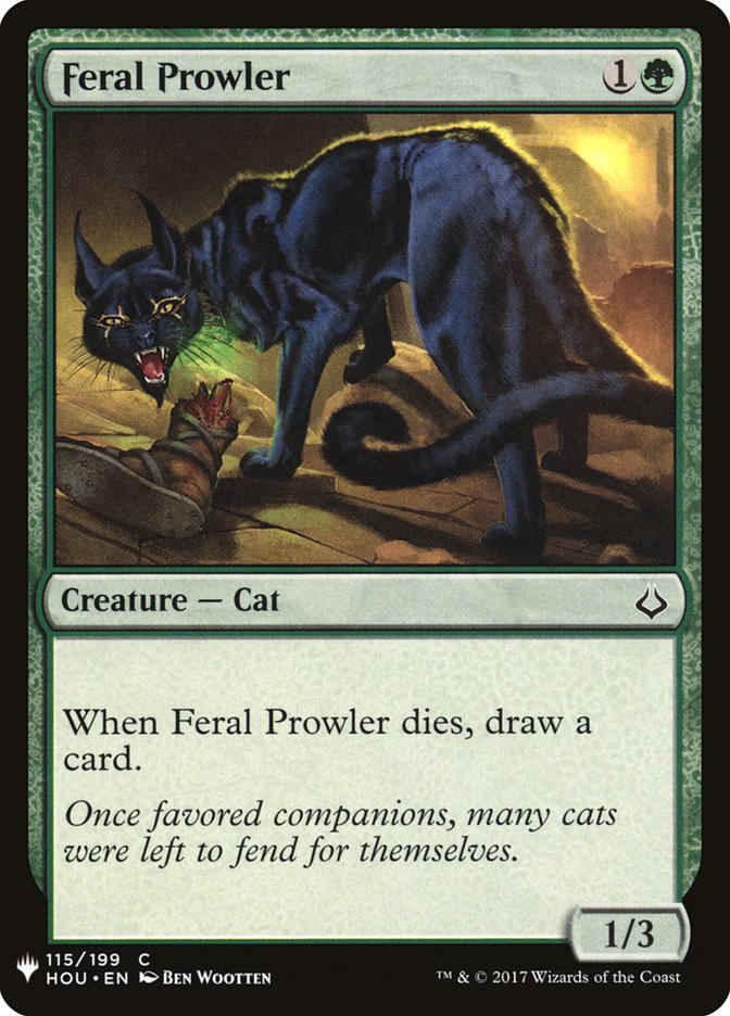 Feral Prowler [Mystery Booster] | Good Games Modbury