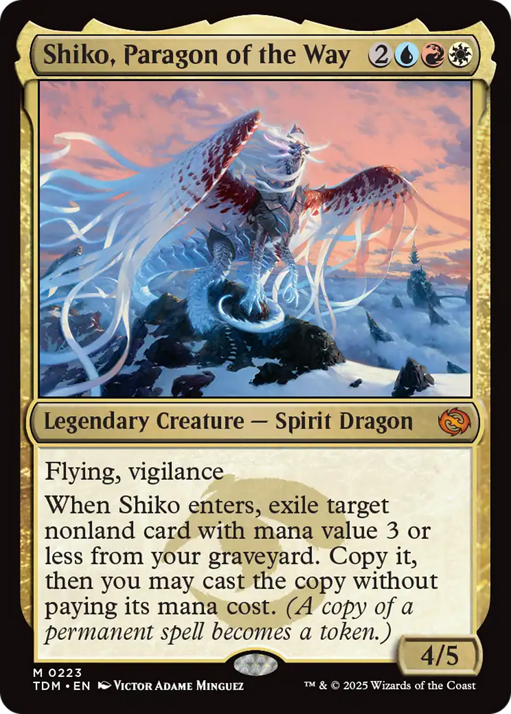 Shiko, Paragon of the Way [Tarkir: Dragonstorm] | Good Games Modbury