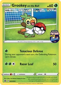 Grookey on the Ball (003/005) [Miscellaneous Cards & Products] | Good Games Modbury