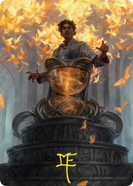 Introduction to Prophecy Art Card Gold Stamped Signature 1 (Art Series: Strixhaven)  | Good Games Modbury