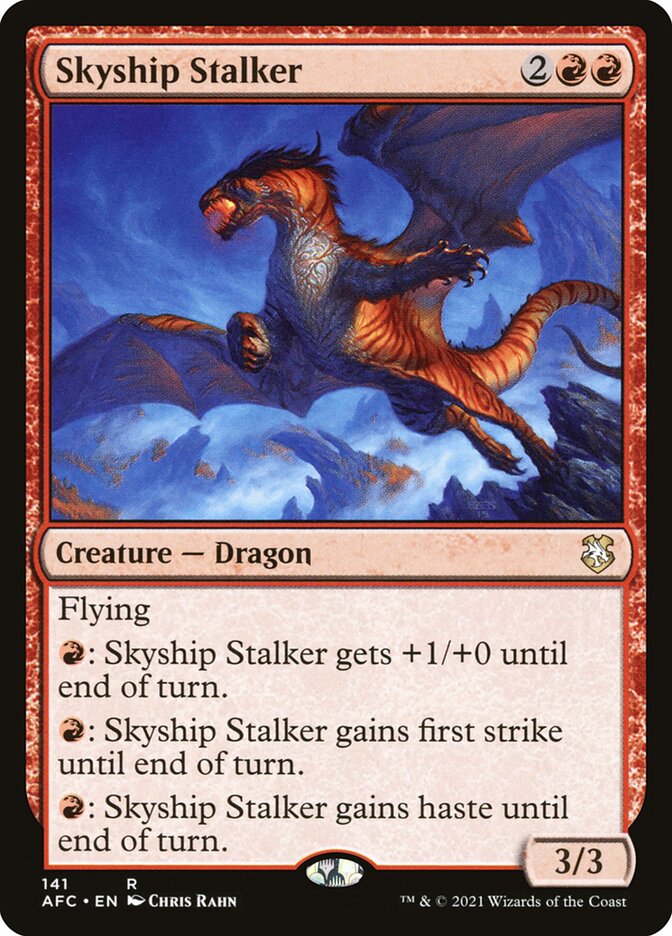 Skyship Stalker 141/62 (Commander: Adventures in the Forgotten Realms)  | Good Games Modbury