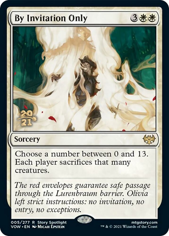 By Invitation Only 5s/137 (Prerelease Cards)  - Foil | Good Games Modbury