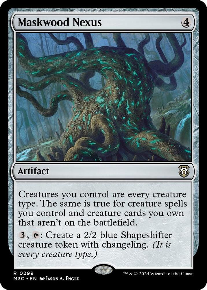 Maskwood Nexus 299/411 (Commander: Modern Horizons 3)  - Ripple Foil | Good Games Modbury