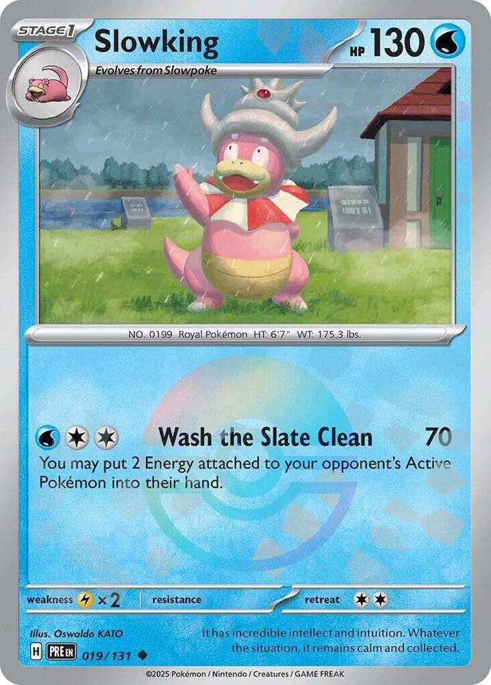 Slowking (019/131) (Poke Ball Pattern) [Scarlet & Violet: Prismatic Evolutions] | Good Games Modbury