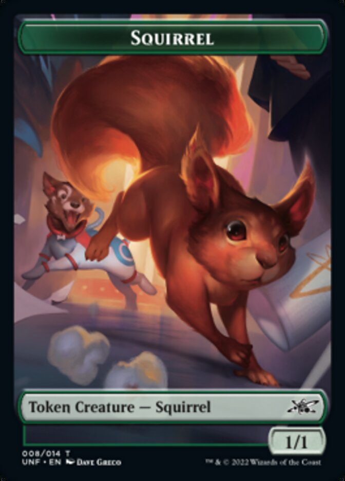 Squirrel Token [Unfinity Tokens] | Good Games Modbury