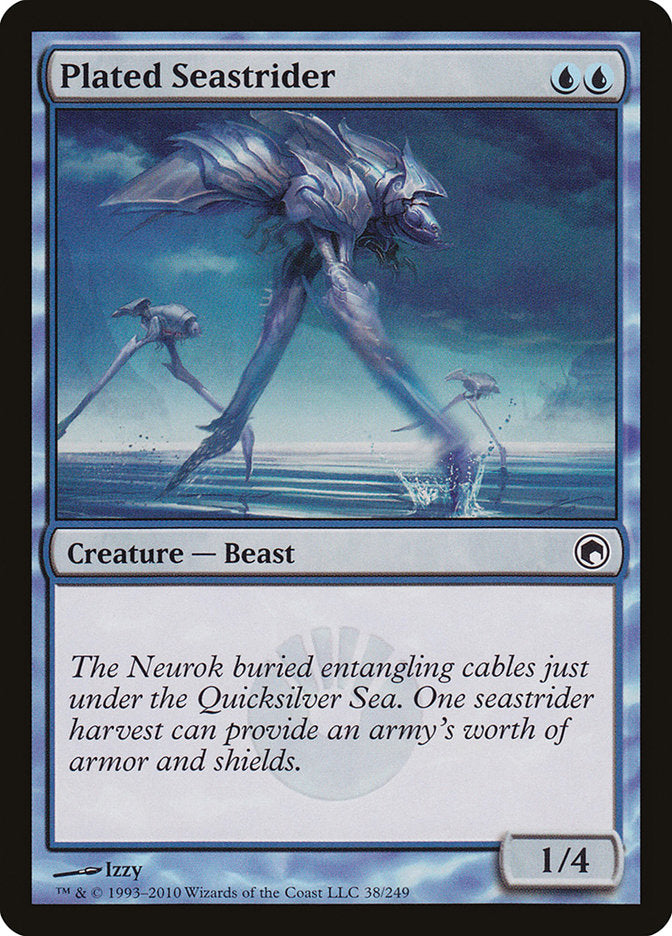 Plated Seastrider [Scars of Mirrodin] | Good Games Modbury