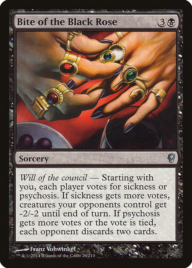 Bite of the Black Rose 26/210 (Conspiracy)  - Foil | Good Games Modbury