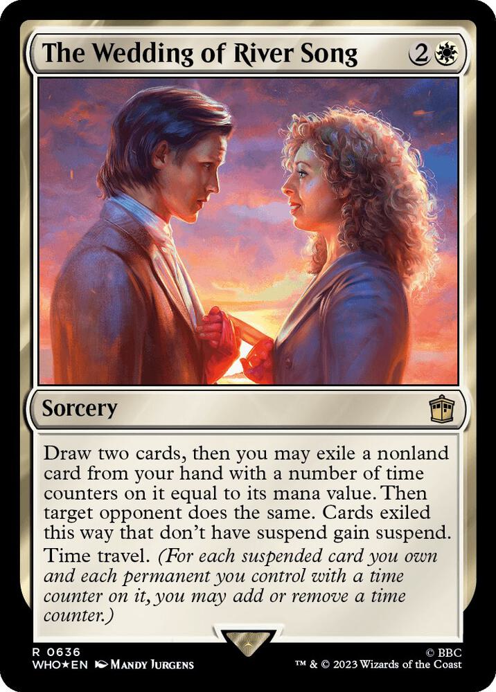 The Wedding of River Song 636/331 (Universes Beyond: Doctor Who)  - Surge Foil | Good Games Modbury