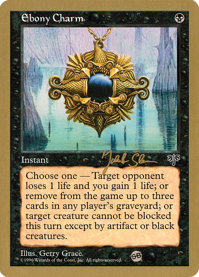 Ebony Charm (Jakub Slemr) (SB) [World Championship Decks 1997] | Good Games Modbury