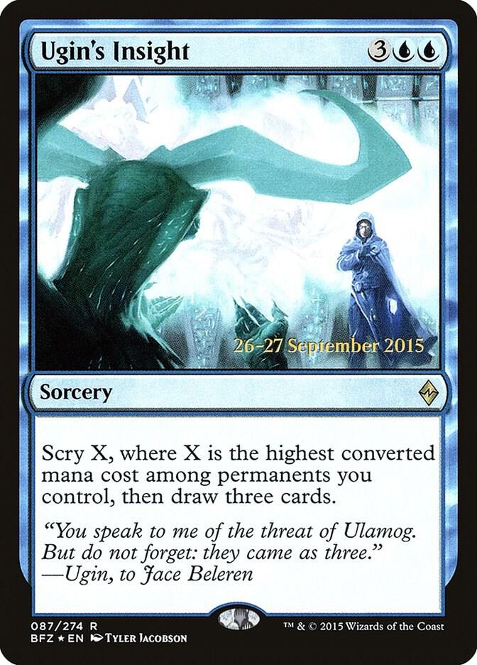 Ugins Insight 87s/90 (Prerelease Cards)  - Foil | Good Games Modbury