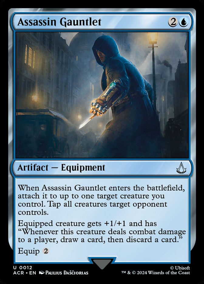 Assassin Gauntlet 12 (Universes Beyond: Assassin's Creed)  - Foil | Good Games Modbury