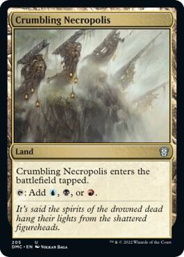 Crumbling Necropolis 205/50 (Commander: Dominaria United)  | Good Games Modbury