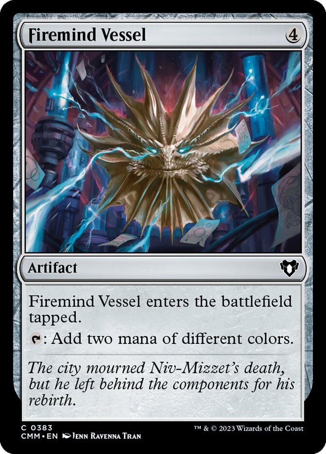 Firemind Vessel 383/451 (Commander Masters)  - Foil | Good Games Modbury