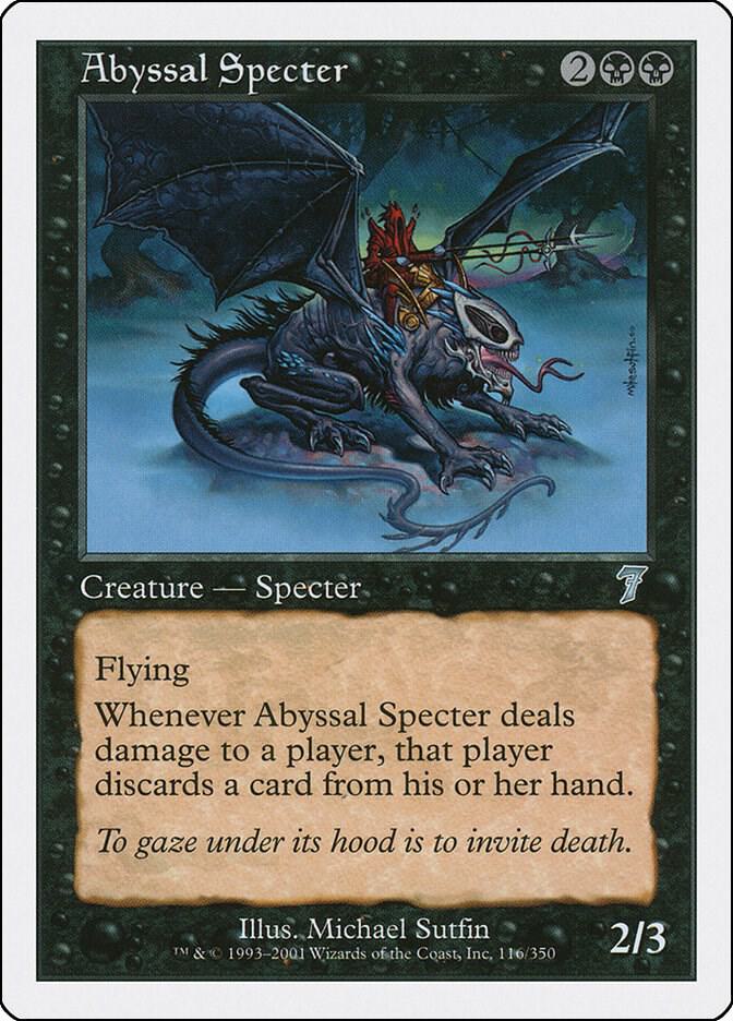 Abyssal Specter 116/350 (7th Edition)  | Good Games Modbury