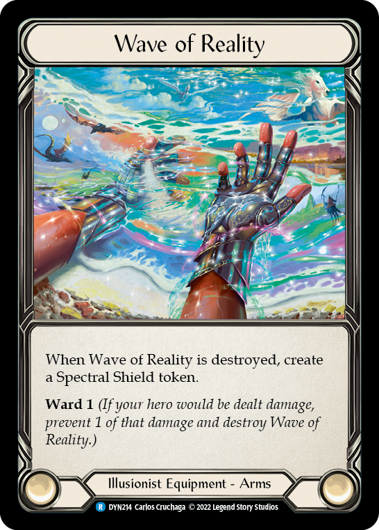 Wave of Reality [DYN214] (Dynasty)  Rainbow Foil | Good Games Modbury