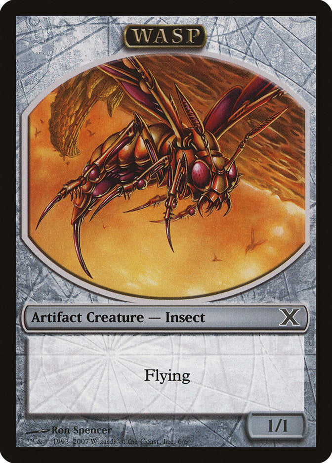 Wasp Token [Tenth Edition Tokens] | Good Games Modbury