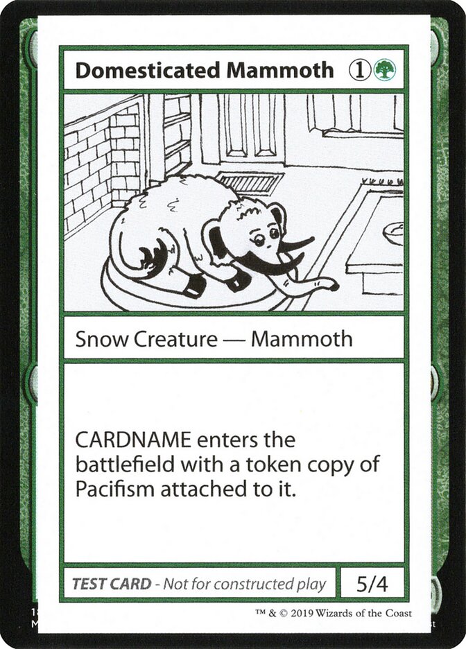 Domesticated Mammoth 72/121 (Mystery Booster: Convention Edition Exclusives)  | Good Games Modbury